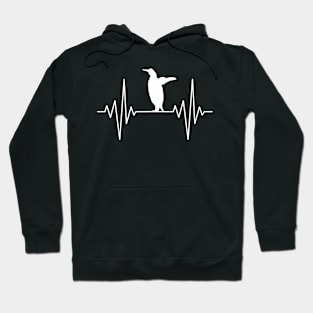 My Heart Sleeps For Penguin Design Hoodie